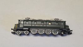 Modelleisenbahn Lokomotive HAG Ae 4/7 SBB grün..