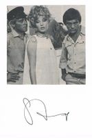 Terence Stamp 1938- Autogramm signiert Karte 10x15cm