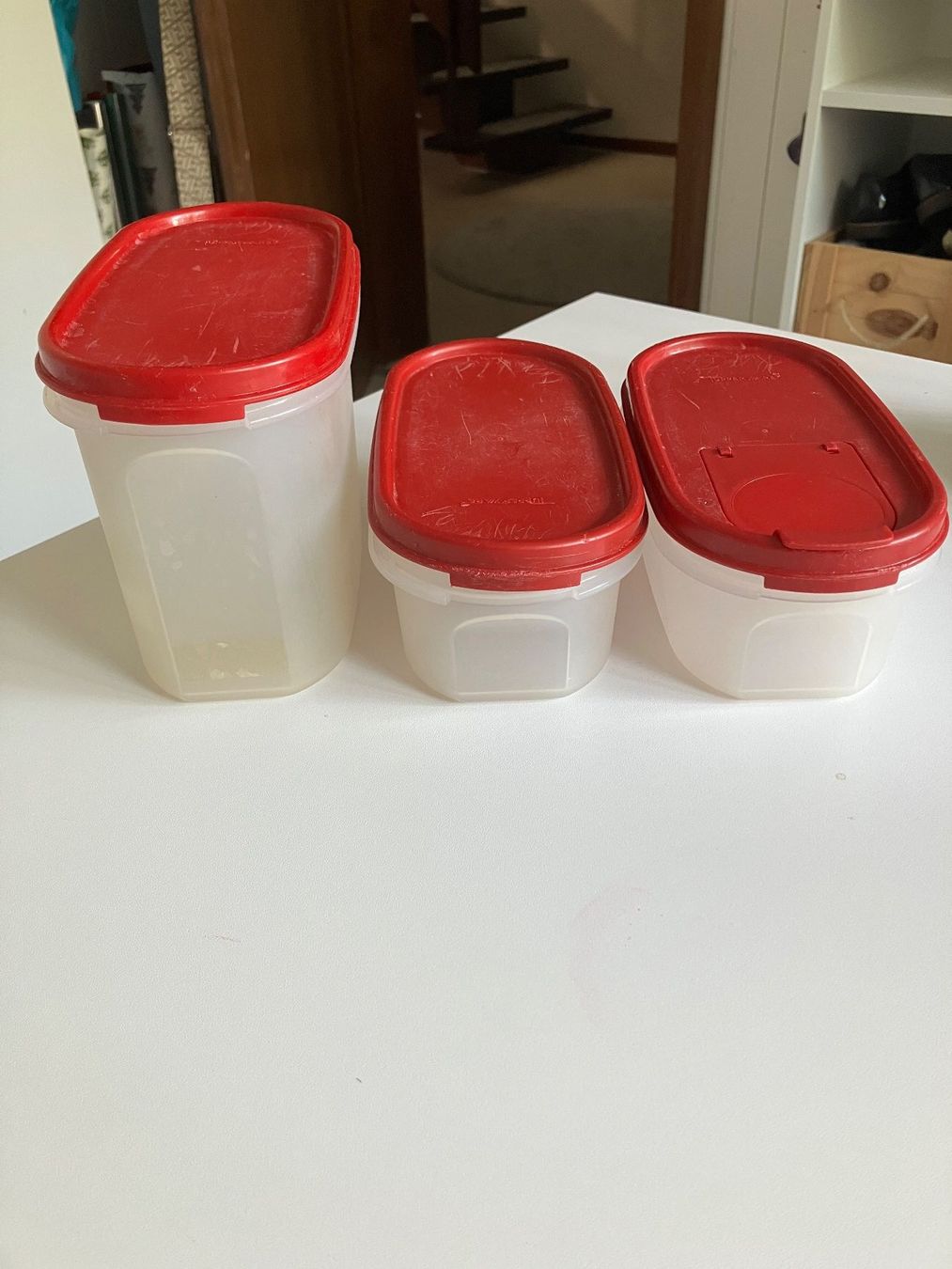Tupperware Recipients et similaires: 3 Tupperware Behälter – D'occasion à Bättwil par Profi44