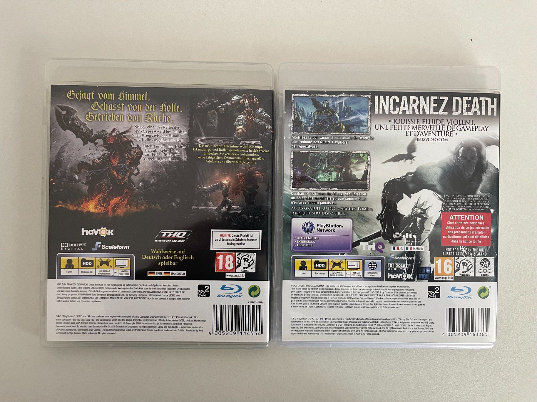 Sony Giochi: Darksiders, Darksiders 2, Sony Playstation 3, PS3 – Nuovo (secondo la descrizione) da Couvet venduto da nay_prh5 3