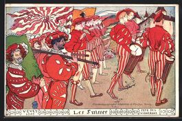 Vevey, Fete des Vignerons 1905, Les Suis