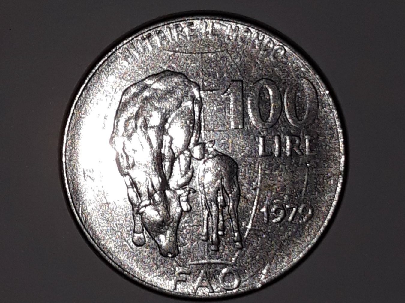 Tutti le monete: 100 ital. Lire (1979) – Usato da Eriswil venduto da corolla05