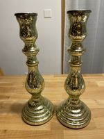 2 Glas Kerzenhalter von Lisbeth Dahl