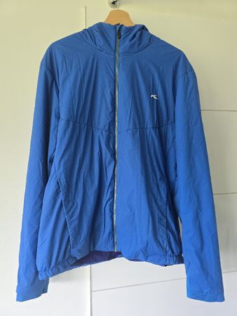 KJUS Herren-Regenjacke, Grösse L, blau