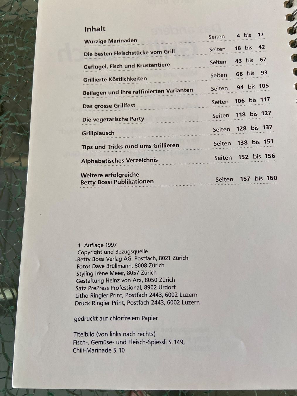 Libri: Das andere Grillierbuch Betty Bossi – Nuovo (secondo la descrizione) da Oftringen venduto da andrax 2