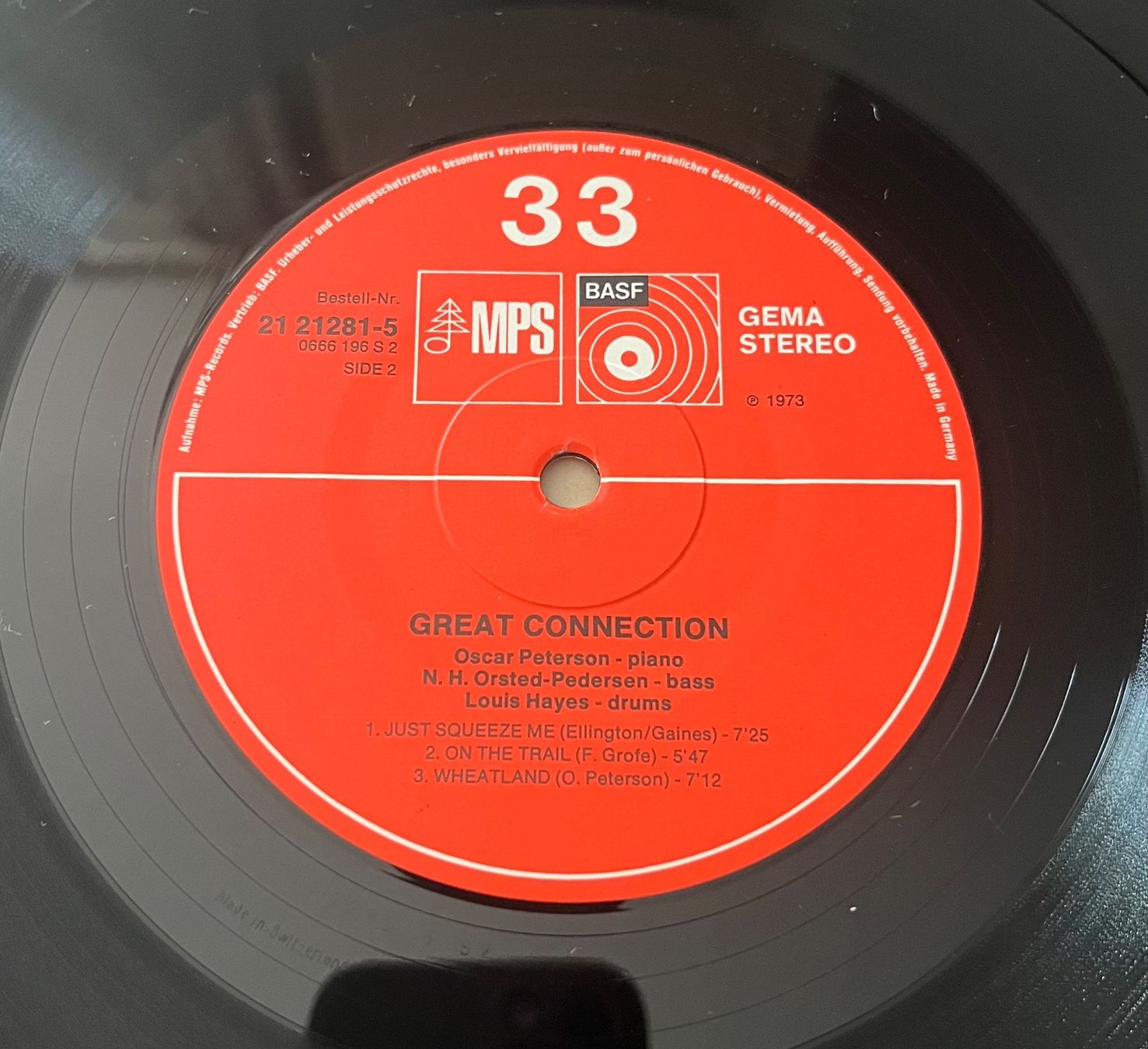 Dischi in vinile: Oscar Peterson - Great Connection – Usato da Winkel venduto da hei_gxk6 3