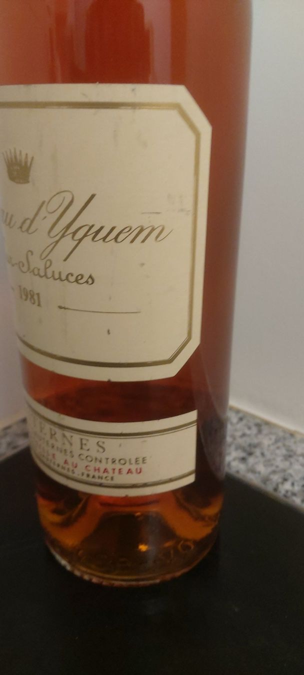 Yquem Vino: Château d'Yquem 1981 – Nuovo (secondo la descrizione) da Grenchen venduto da poggione 4