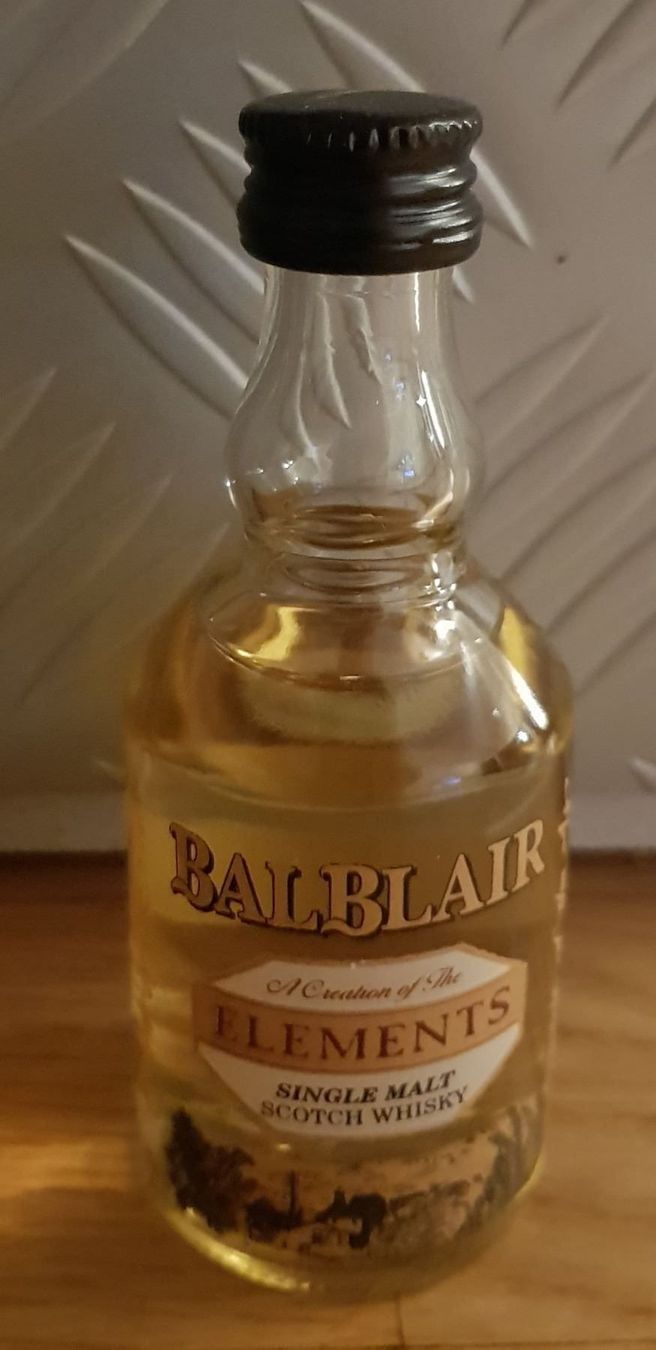 Spirituosen: BALBLAIR ELEMENTS SINGLE MALT WHISKEY – Neu (gemäss Beschreibung) aus Emmenbrücke von Herzog07 2