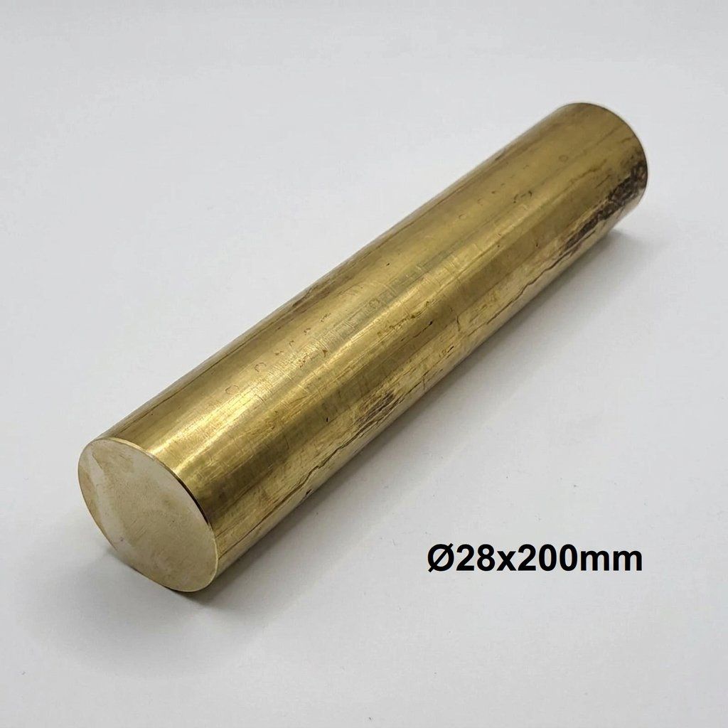 Altro per industria metallurgica: Messing Rundmaterial Ø28x200mm – Usato da Lachen SZ venduto da long_gone_gator