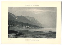 Fotografie Le Bouveret / Valais, Ortsans
