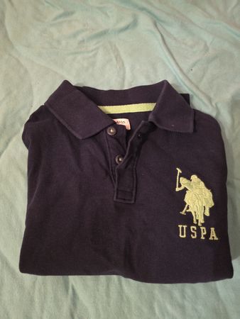 U.S. Polo Assn. Poloshirt, marineblau, Gr.4-5Jahr, Top!