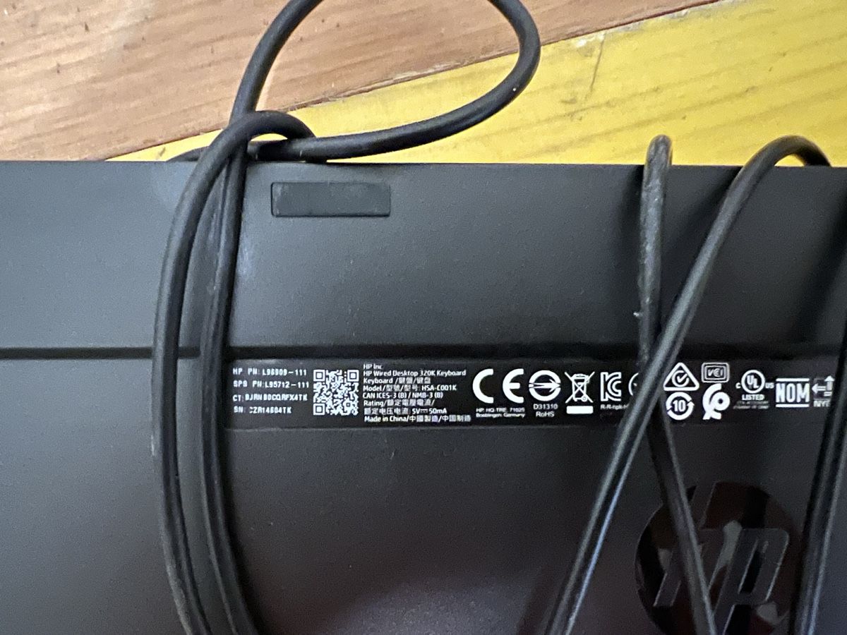 Tastaturen: 2x Tastaturen, HP + Labtec, & HP Maus – Gebraucht aus Schongau von Retro_Shop 3