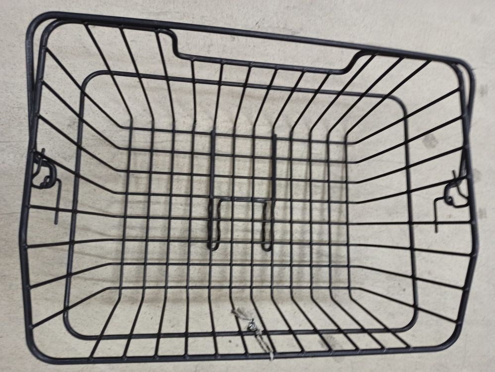 Amosfun Drahtkorb Für Gitterwand - Schwarzes Regal Zur Organisation