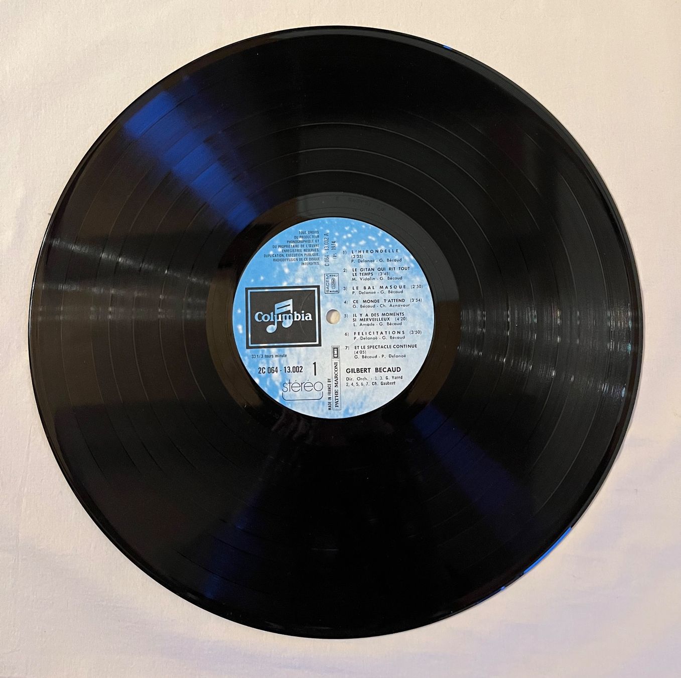 Schallplatten: Gilbert Bécaud - "bécaud" – Gebraucht aus Muttenz von Golden_Times 6