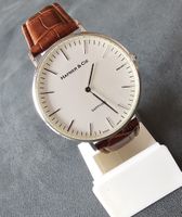 HAFNER & CIE Sapphire Swiss Made Elegante Herrenuhr 41mm