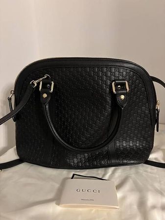 Borsa Gucci Microguccissima nera , come nuova