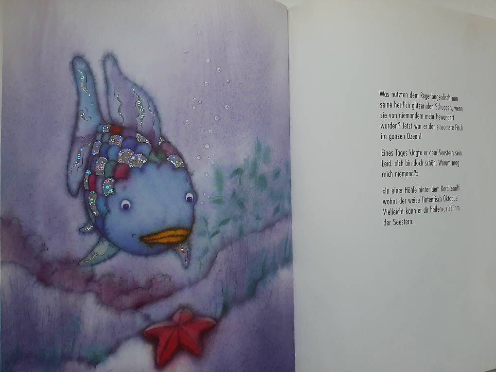 Bücher: Kinderbuch "Der Regenbogenfisch", ab 4 Jahren – Gebraucht aus Basel von Renato_hirzi 2