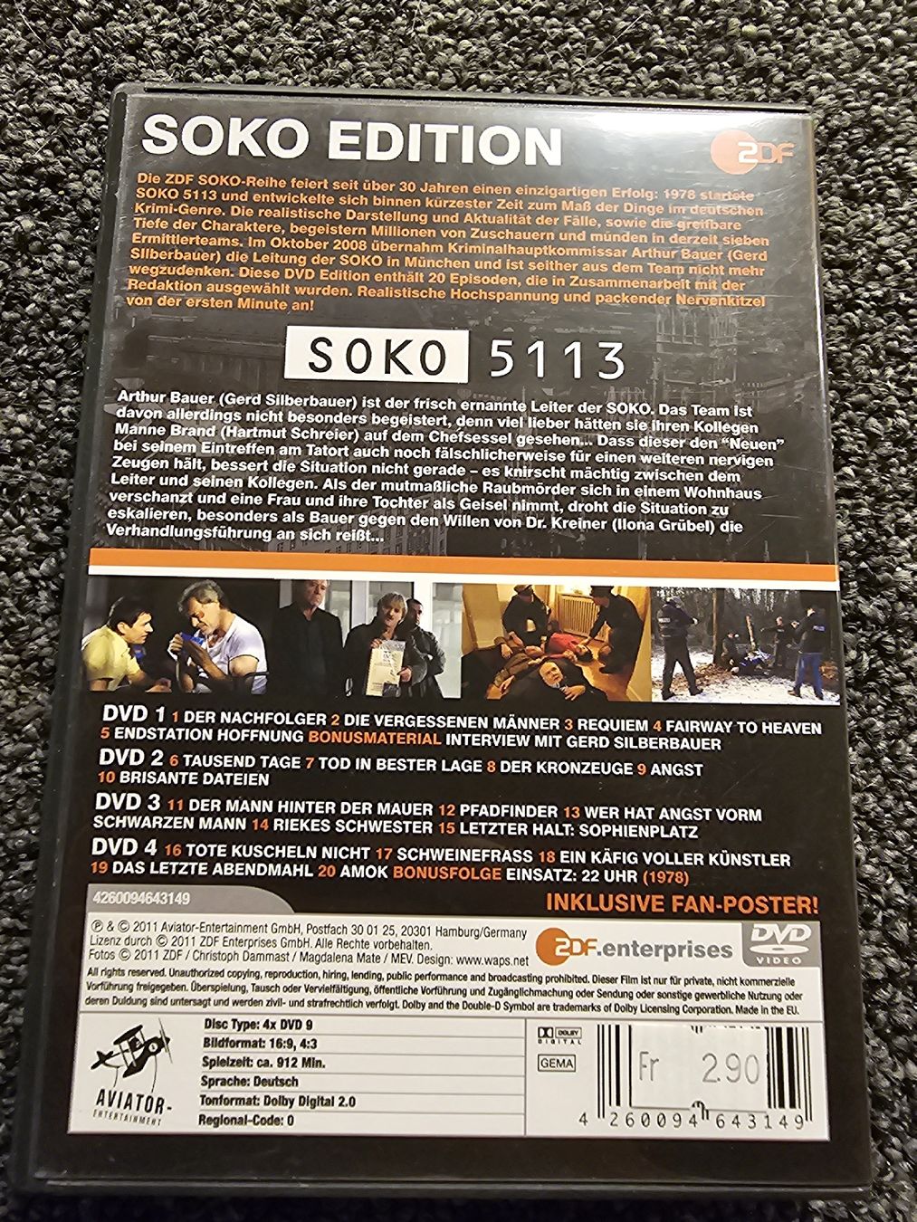 Tutti i DVDs: DVD SOKO Edition SOKO 5113 Vol. 1  – Usato da Ruswil venduto da jan_bxl5 1
