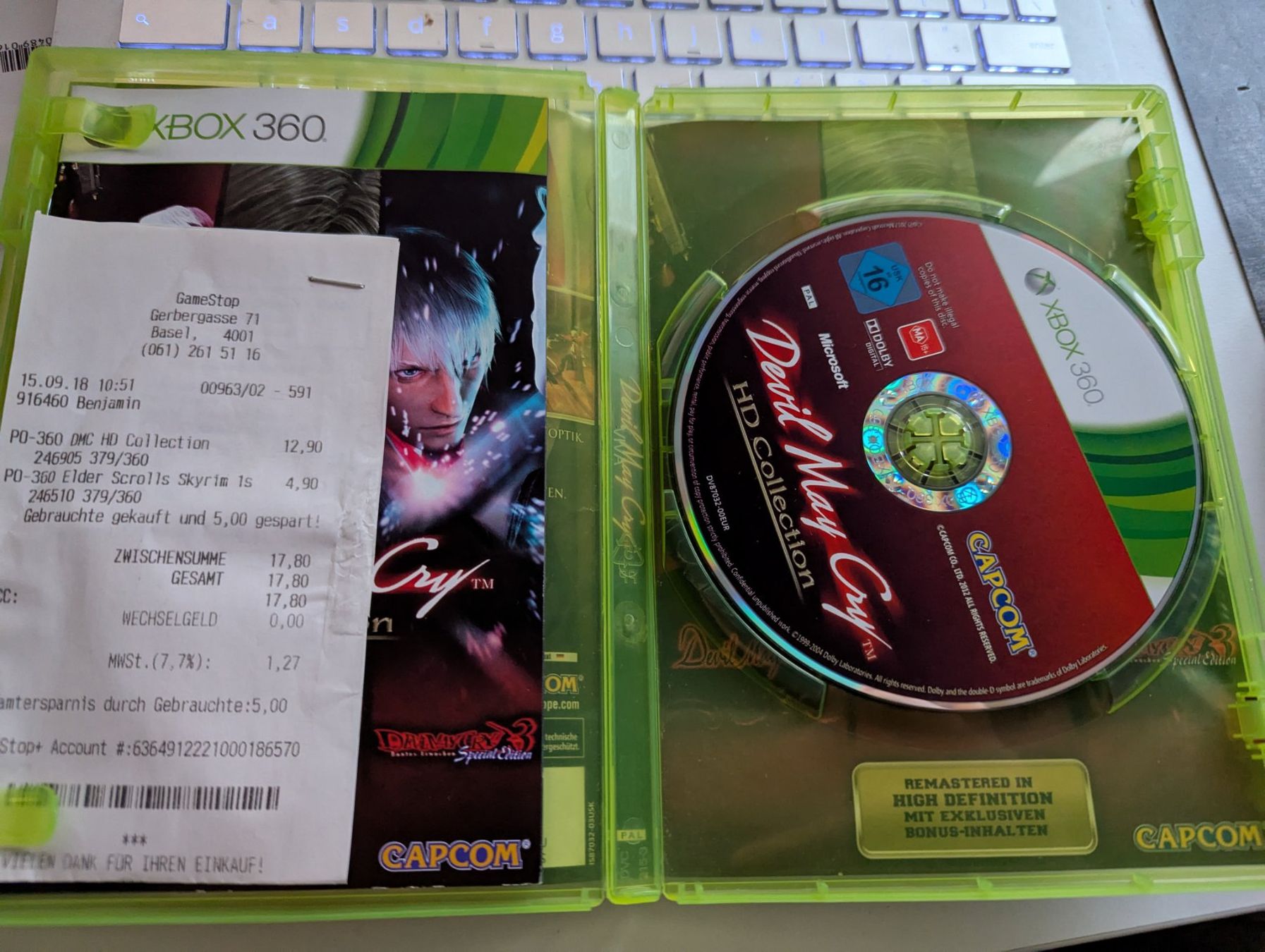 Giochi: Devil May Cry HD Collection - Xbox 360 Game – Usato da Hünenberg See venduto da SpecialEditionGaming 1