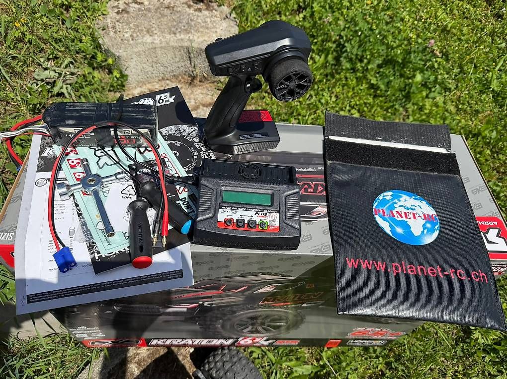 RC Modellbau: Arrma Kraton 6S BLX EXB V6 – Gebraucht aus Sommeri von PrisMisch785 1