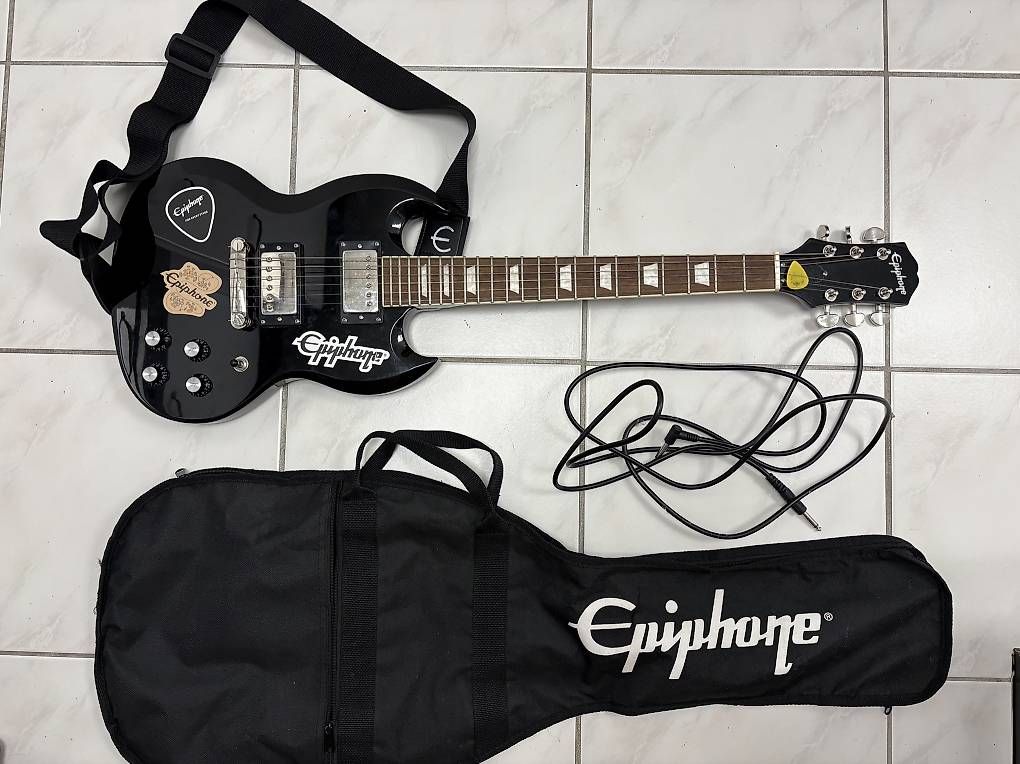 Epiphone Musikinstrumente: Elektrogitarre Epiphone 90cm – Gebraucht aus Uster von riskaj