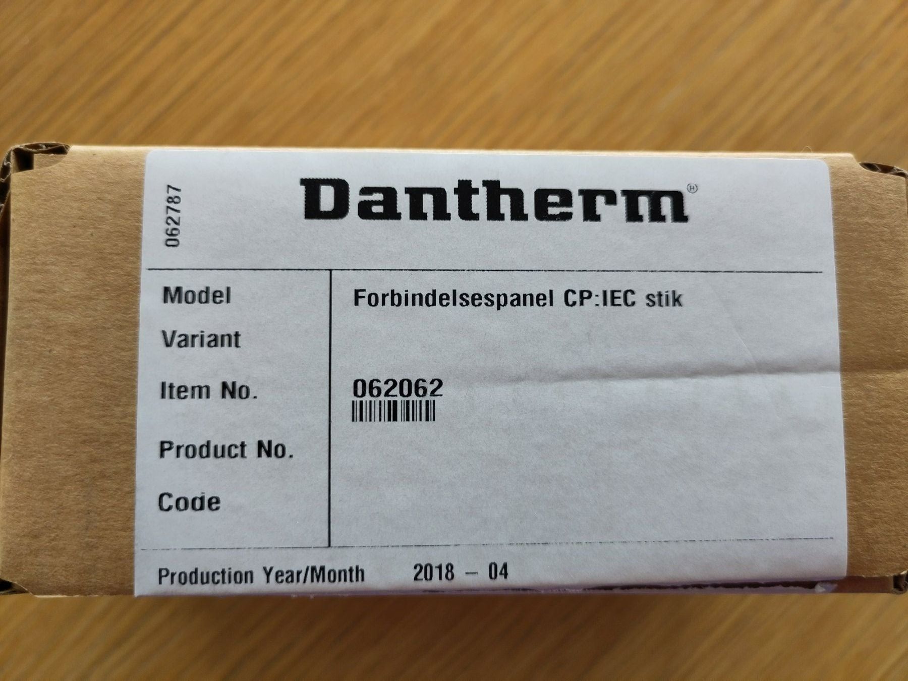 Componenti elettronici: Dantherm Verbindung CP:IEC – Usato da Cham venduto da QS-Service