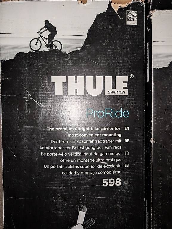 Thule Portapacchi: 2 Dachveloträger Thule ProRide 598 – Usato da Buchs ZH venduto da Gasor 1
