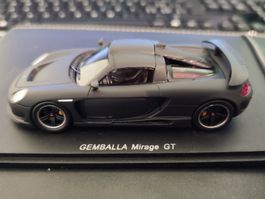 1/43 Spark GEMBALLA Mirage GT schwarz matt S0721