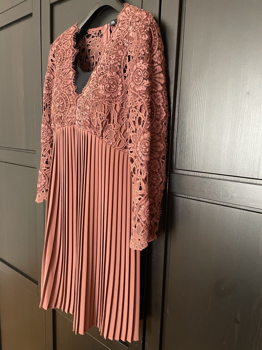 Zara Vestiti: Cocktail - Kleid v. Zara Gr. S altrosa – Usato da Basel venduto da Mrs_Bee 3