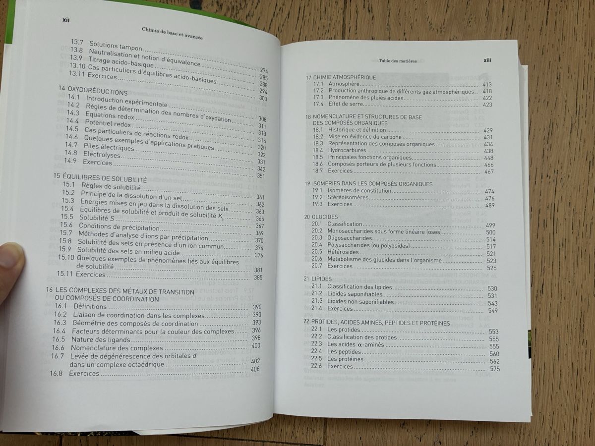 Bücher: Manuel de Chimie Bac – Neu (gemäss Beschreibung) aus Bulle von ste_t2ng 5