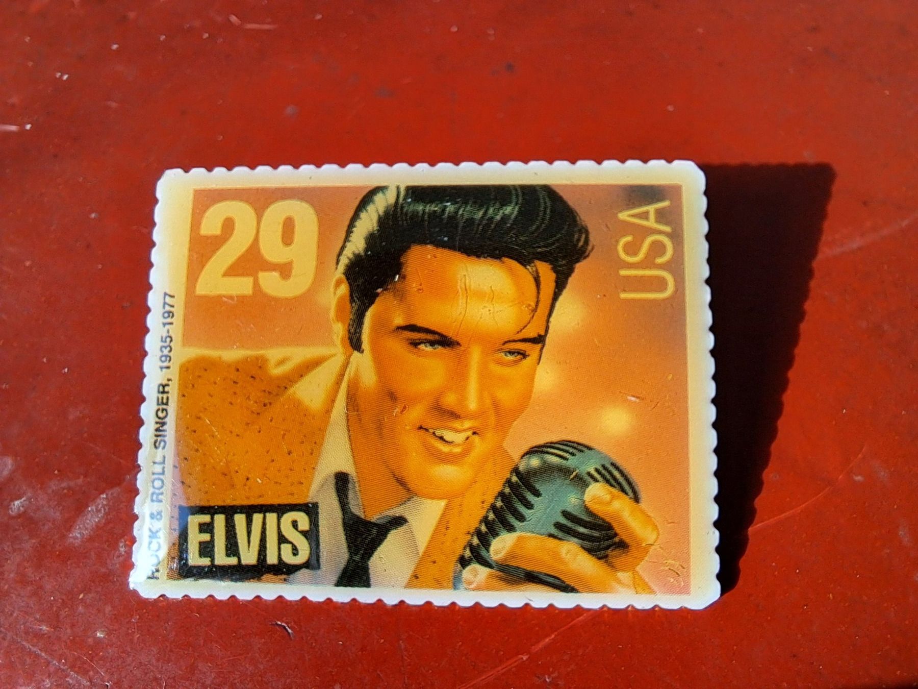 Spille & Fermagli: Pin - Anstecker Elvis Presley – Nuovo e nell'imballaggio originale da Spiez venduto da Pistach99 2