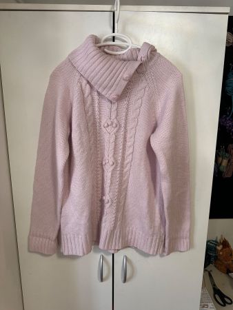 Rosaroter Pullover Kingfield (S)