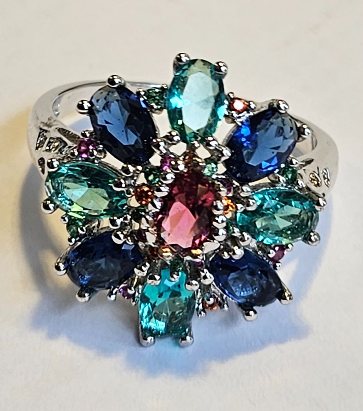 Anelli: Edelstein Silber Ring – Nuovo (secondo la descrizione) da Zürich venduto da ben_mn5h 1