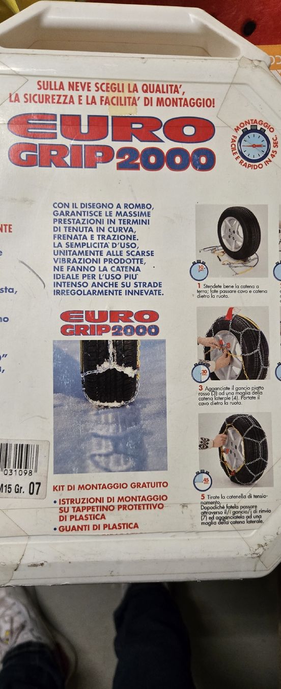 Catene da neve: Schneeketten EuroGrip 2000 Winter – Usato da Neuenhof venduto da archia 2