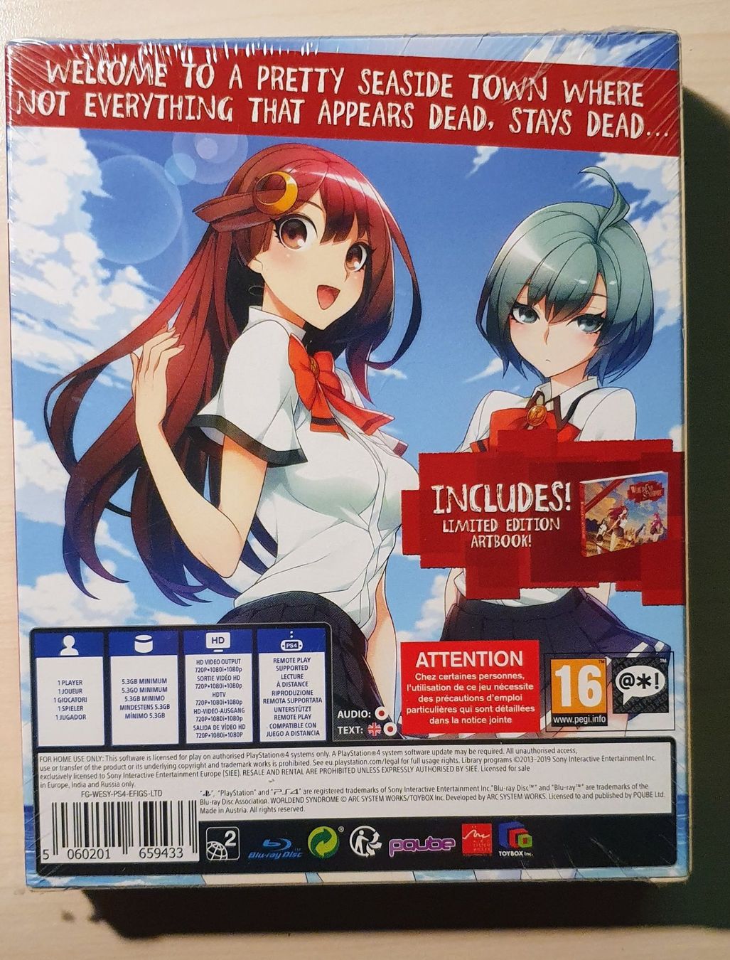 Spiele: WORLD END SYNDROME / PS4 / NEW & SEALED – Neu und originalverpackt aus Sonvilier von Takou 1