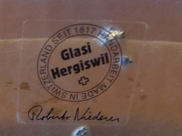Glasi Hergiswil Ciotole: WunderschöneGlasi Hergiswil Schale "Robert Niederer" – Usato da Otelfingen venduto da silver-moon 3