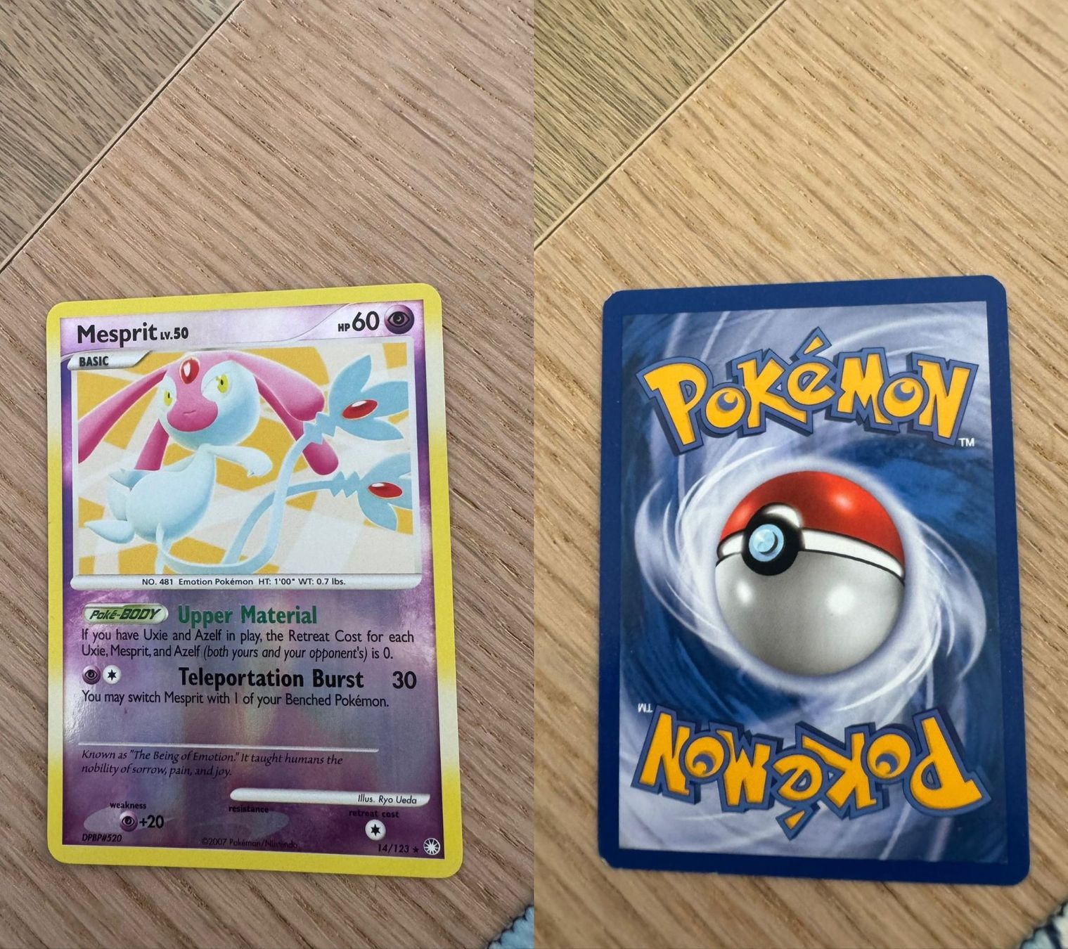 Pokémon Cartes à collectionner: Mesprit 14/123 reverse holo – D'occasion à Chavannes-Renens par skywalker1942