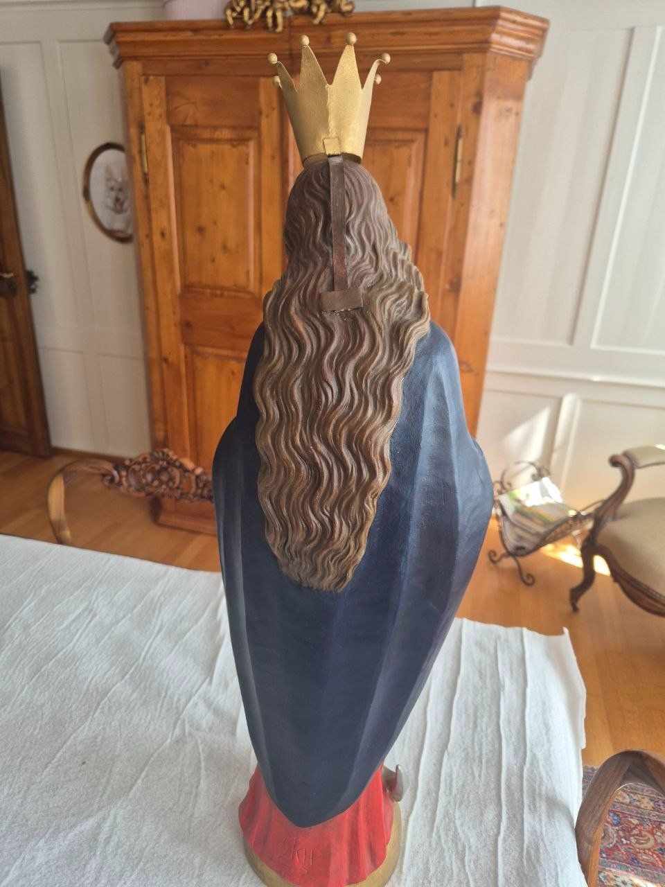 Figurines: Maria ca.1940 mit Jesuskind – D'occasion à Speicher par Ramtha1 5