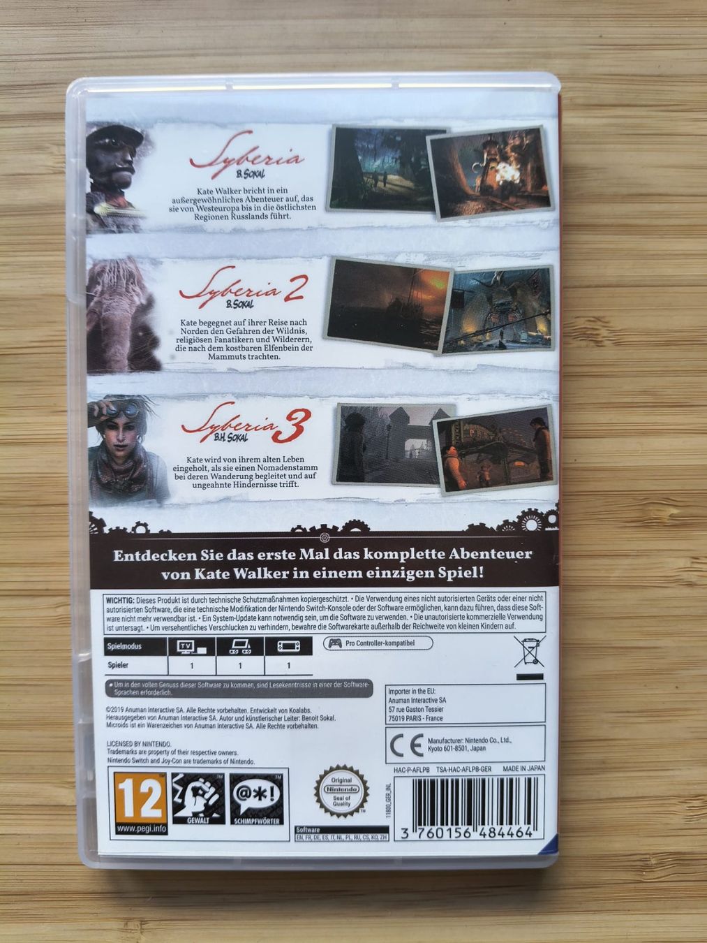 Giochi: Syberia Trilogy - Gamecard Version (Switch) – Usato da Riedholz venduto da ste_96cd 1