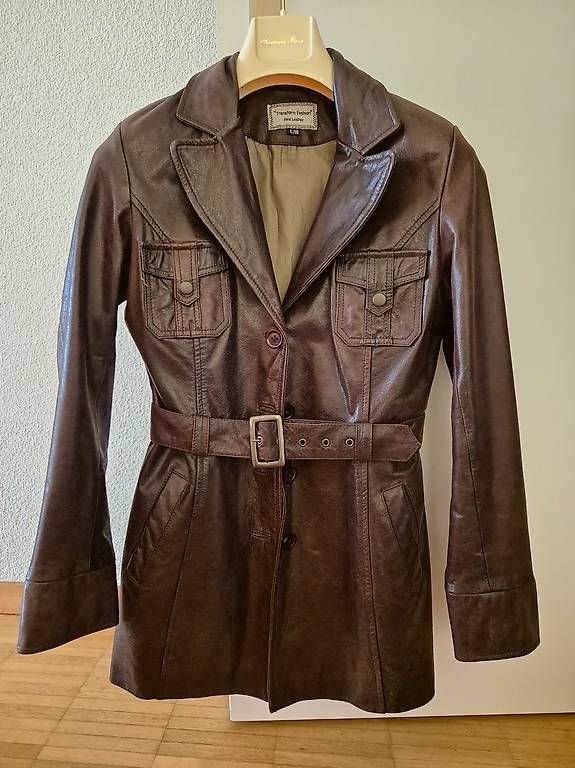 Mäntel: Echt Lederjacke Schokkobraun 38 – Gebraucht aus Zürich von anastacia03 2