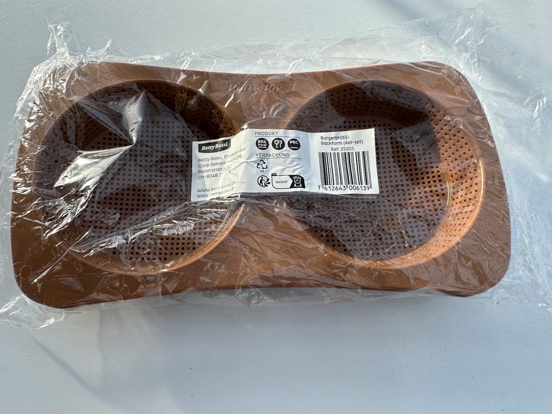 Betty Bossi Backformen: Backformen für Burgerbrötchen – Neu und originalverpackt aus Obstalden von Porco13