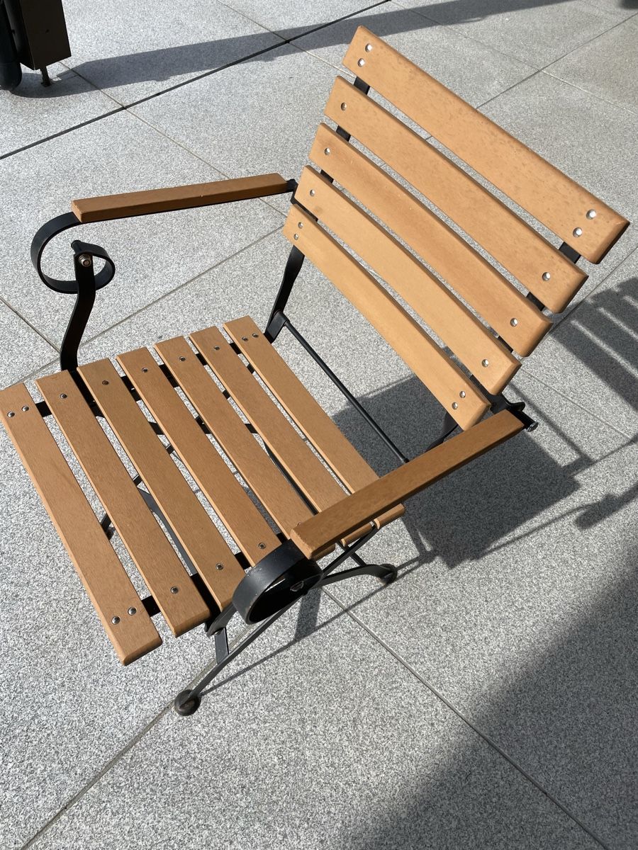 Sedie: Biergartenstuhl, Klappstuhl neu – Nuovo (secondo la descrizione) da Eiken venduto da garanoiri 1