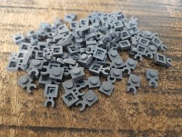lego 4085d lot de 80 pièces Dark Bluish Gray Plate,