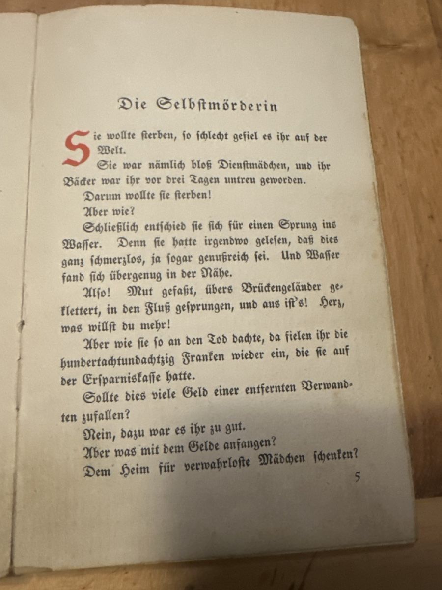 Libri: Uralt: Schalkhafte Geschichten. 1916 – Usato da Frauenfeld venduto da aluma14 3
