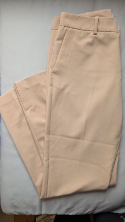 Mango Hose beige/rosa, Gr. 38, neuwertig