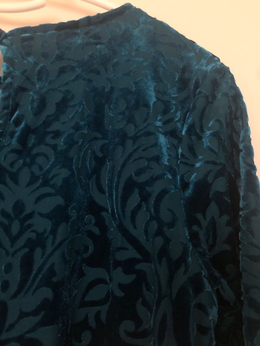 Dorothy Perkins Vestiti: Kleid, Türkis, in Samtoptik - Grösse M – Usato da Zürich venduto da starsz 2