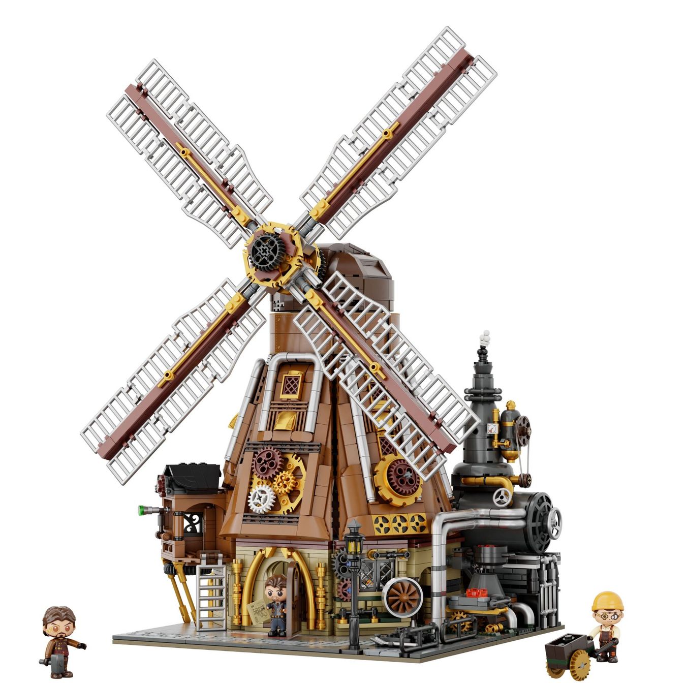 Lego Kit di costruzioni: Pantasy Jeu de construction Steampunk Windmill Workshop – Nuovo e nell'imballaggio originale da St-Imier venduto da ATTAKSHOP