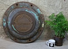 Gusseisendeckel Escher Wyss & Co  Zürich Syst. Zoelly
