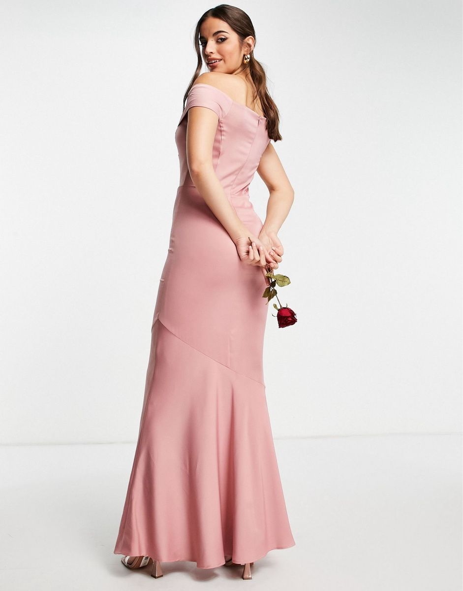 Kleider: Oasis - Bridesmaid - Blassrosa Maxikleid - Orginalpreis 150. – Neu und originalverpackt aus Zürich von luxuryoutlet1 1