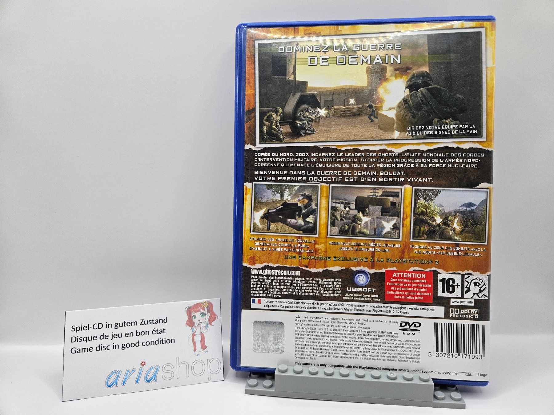 Sony Giochi: Tom Clancy's Ghost Recon 2 PS2 CIB EN / DE / FR / OTHER – Usato da Hauterive NE venduto da ariashopch 1